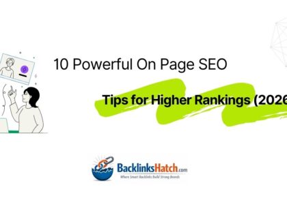 On Page SEO