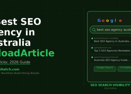 SEO agency in Australia uploadarticle
