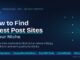 How to Find Guest Post Sites