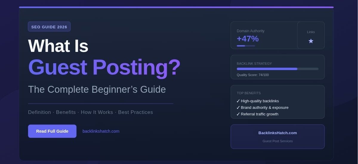 What Is Guest Posting