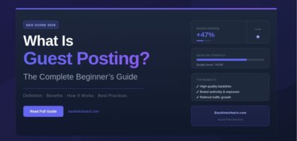 What Is Guest Posting