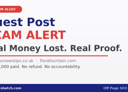 Guest Post Scams