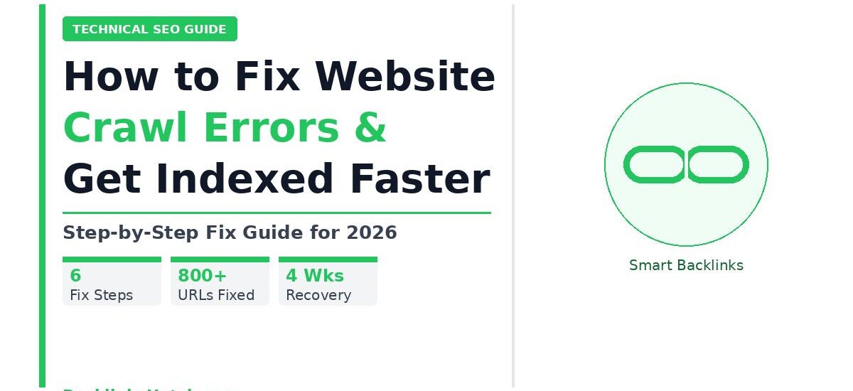 Website crawl errors fix guide