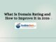 What Is Domain Rating and How to Improve It in 2026