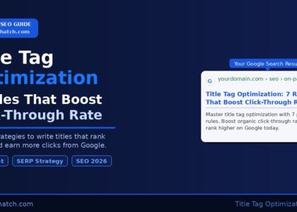 title tag optimization
